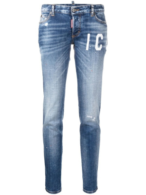 

Icon low-rise slim-fit jeans, Dsquared2 Icon low-rise slim-fit jeans