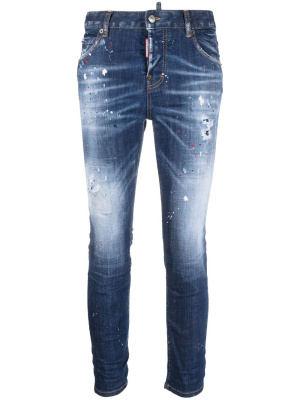 

Bleached skinny jeans, Dsquared2 Bleached skinny jeans