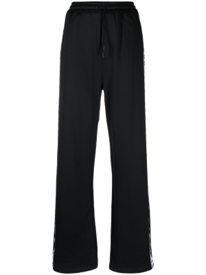 

Logo-tape wide-leg track pants, Dsquared2 Logo-tape wide-leg track pants