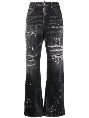 

Distressed bootcut jeans, Dsquared2 Distressed bootcut jeans