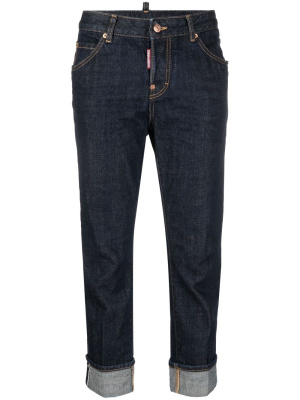 

Cropped denim jeans, Dsquared2 Cropped denim jeans