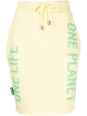 

Slogan-print pencil skirt, Dsquared2 Slogan-print pencil skirt