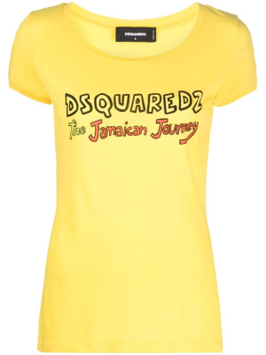 

Logo-print cotton T-shirt, Dsquared2 Logo-print cotton T-shirt