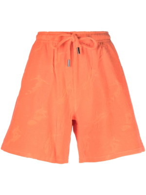 

Embossed pattern drawstring shorts, Dsquared2 Embossed pattern drawstring shorts