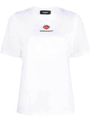 

Logo-print cotton T-shirt, Dsquared2 Logo-print cotton T-shirt
