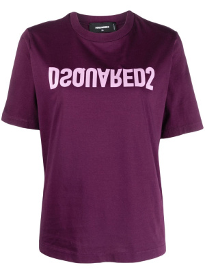 

D2 Reverse logo-print T-shirt, Dsquared2 D2 Reverse logo-print T-shirt