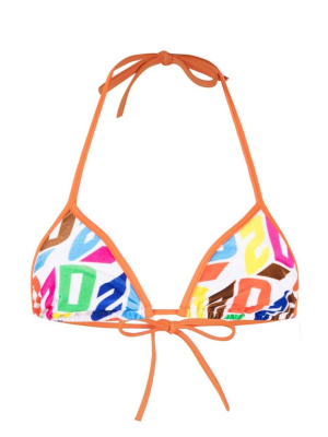 

Logo-print bikini top, Dsquared2 Logo-print bikini top