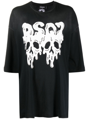 

Graphic-print oversize T-shirt, Dsquared2 Graphic-print oversize T-shirt