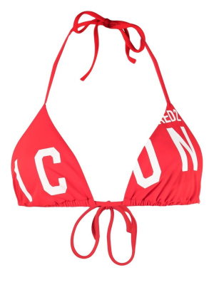 

Logo-print bikini top, Dsquared2 Logo-print bikini top