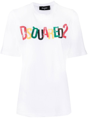 

Logo-print cotton T-Shirt, Dsquared2 Logo-print cotton T-Shirt