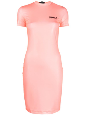 

Logo-print latex minidress, Dsquared2 Logo-print latex minidress