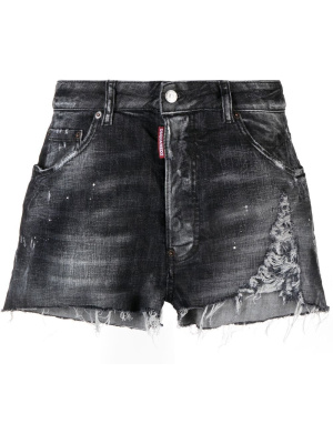 

Distressed-effect denim shorts, Dsquared2 Distressed-effect denim shorts