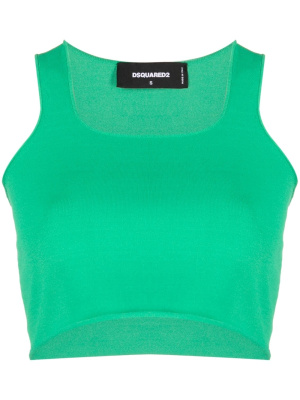 

Fine knit cropped top, Dsquared2 Fine knit cropped top