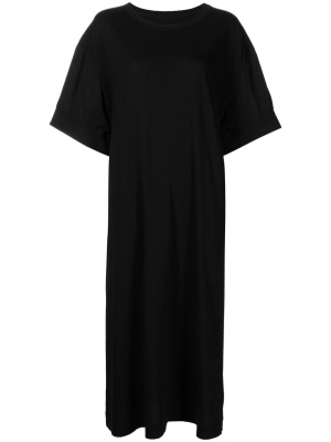 

Short-sleeve puffball-design dress, Yohji Yamamoto Short-sleeve puffball-design dress