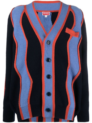 

Wavy Stripe cardigan, Kenzo Wavy Stripe cardigan