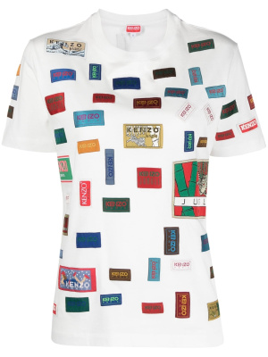 

Archives Label logo-print T-shirt, Kenzo Archives Label logo-print T-shirt