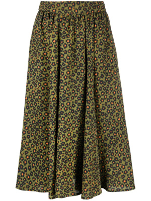 

Floral-print midi skirt, Kenzo Floral-print midi skirt