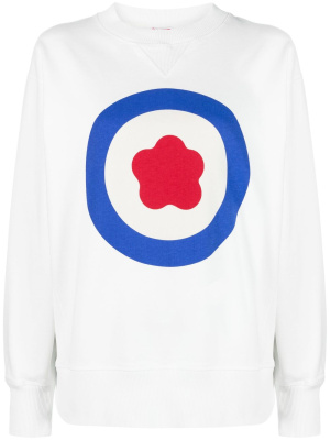 

Logo-print cotton sweatshirt, Kenzo Logo-print cotton sweatshirt