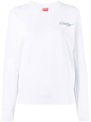 

Poppy-print cotton sweatshirt, Kenzo Poppy-print cotton sweatshirt