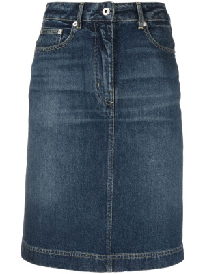 

Knee-length denim skirt, Kenzo Knee-length denim skirt