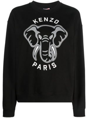 

Varsity Jungle embroidered sweatshirt, Kenzo Varsity Jungle embroidered sweatshirt