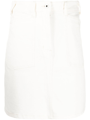 

Logo-patch denim miniskirt, Kenzo Logo-patch denim miniskirt