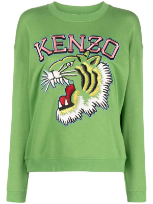 

Varsity Jungle embroidered sweatshirt, Kenzo Varsity Jungle embroidered sweatshirt