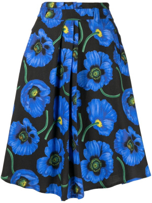 

Floral-print midi skirt, Kenzo Floral-print midi skirt