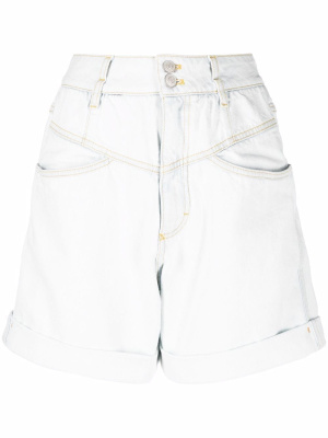 

High-waisted denim shorts, Kenzo High-waisted denim shorts