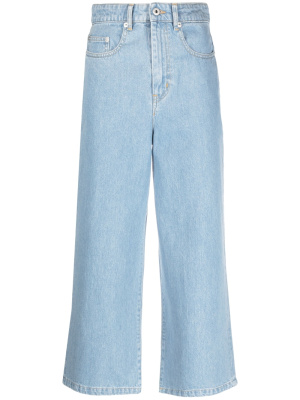 

Sumire cropped wide-leg jeans, Kenzo Sumire cropped wide-leg jeans