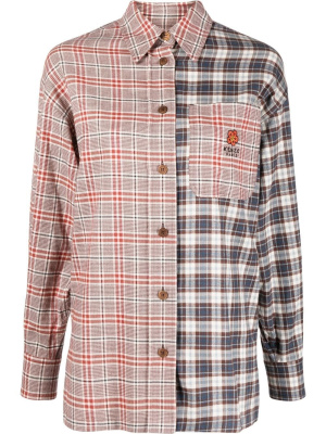 

Mix-print shirt, Kenzo Mix-print shirt