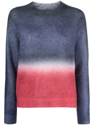 

Gradient knit jumper, Emporio Armani Gradient knit jumper