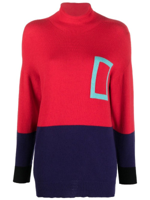 

Colour-block jumper, Emporio Armani Colour-block jumper