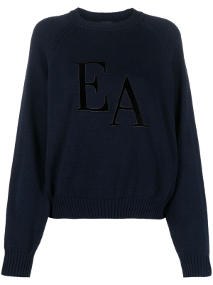 

Logo-patch jumper, Emporio Armani Logo-patch jumper