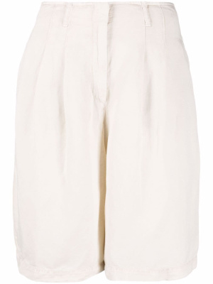 

Pleat-detail tailored shorts, Emporio Armani Pleat-detail tailored shorts