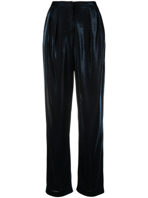 

High-waisted velvet trousers, Emporio Armani High-waisted velvet trousers