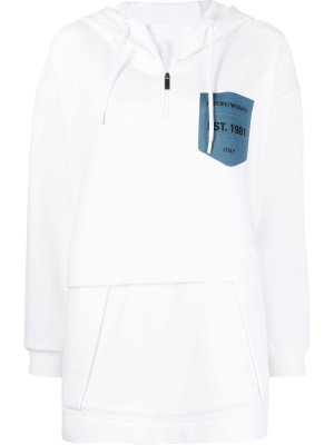 

Logo-patch sweatshirt, Emporio Armani Logo-patch sweatshirt
