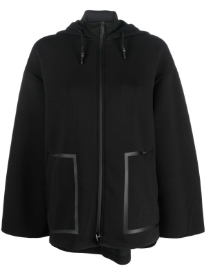 

Embossed-logo zip-up jacket, Emporio Armani Embossed-logo zip-up jacket
