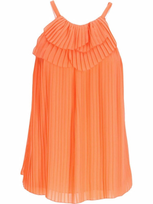 

Halterneck pleated blouse, Emporio Armani Halterneck pleated blouse
