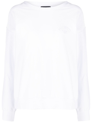 

Embroidered-logo sweatshirt, Emporio Armani Embroidered-logo sweatshirt