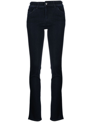 

High-waisted slim-cut trousers, Emporio Armani High-waisted slim-cut trousers