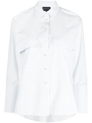 

Long-sleeve cotton shirt, Emporio Armani Long-sleeve cotton shirt