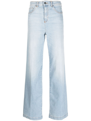 

High-rise wide-leg jeans, Emporio Armani High-rise wide-leg jeans