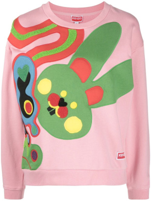 

O motif-embroidered sweatshirt, Kenzo O motif-embroidered sweatshirt