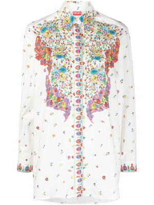 

Paisley-print cotton shirt, Kenzo Paisley-print cotton shirt