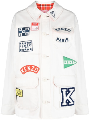 

Sailor logo-appliqué jacket, Kenzo Sailor logo-appliqué jacket