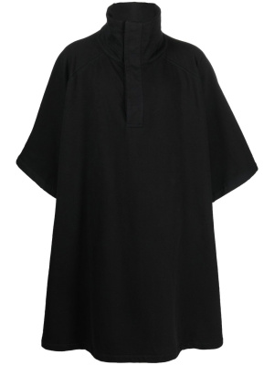

High-neck cropped-sleeve coat, 032c High-neck cropped-sleeve coat