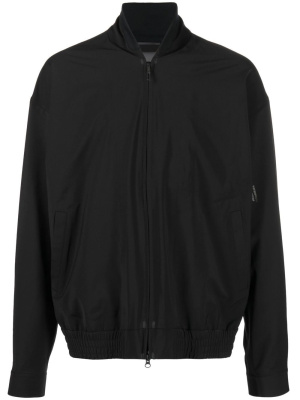 

Logo-print bomber jacket, 032c Logo-print bomber jacket