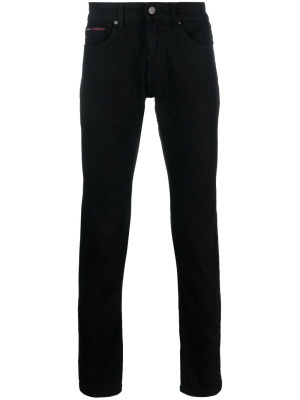 

Logo-patch slim fit jeans, Tommy Jeans Logo-patch slim fit jeans