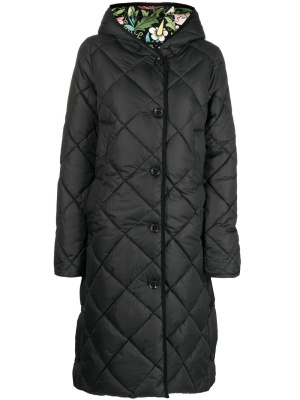 

Quilted hooded coat, Barbour Quilted hooded coat